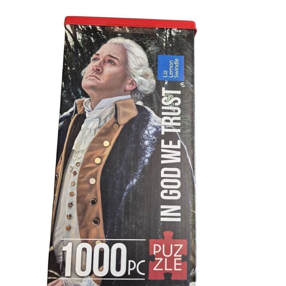 Haven Light Liz Lemon Swindle In God We Trust young George Washington Art 1000 p